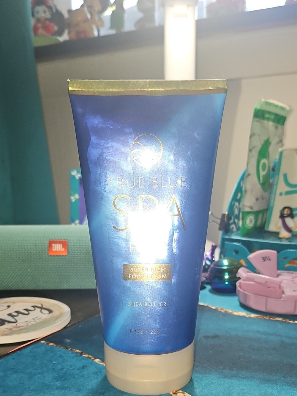 Bath & Body Works True Blue Spa Shea Butter Foot Cream